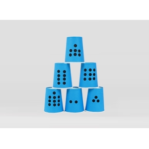 建构区：趣味叠叠杯