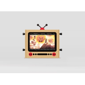 语言区：儿童故事电视机